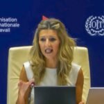 Yolanda Díaz se presenta como salvadora del diálogo social en la OIT tras despreciarlo en España