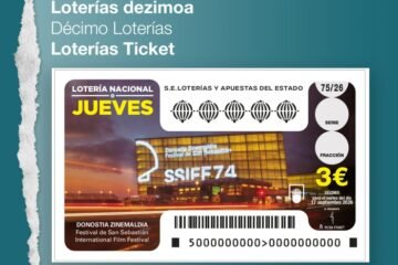 El Festival de San Sebastián protagoniza el décimo de la Lotería Nacional de este jueves