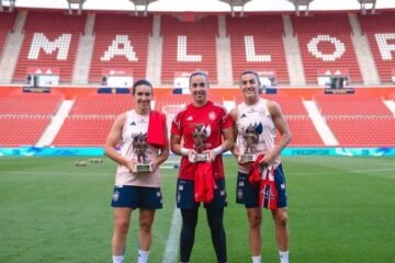 Las mallorquinas Cata Coll, Mariona Caldentey y Patri Guijarro optan al Balón de Oro