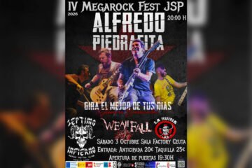 Vuelve el Megarock Fest con Alfredo Piedrafita como cabeza de cartel