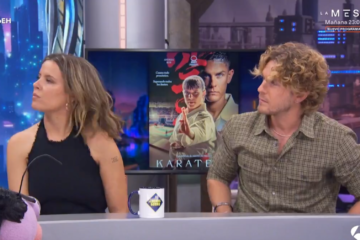 Patrick Criado y Andrea Ros presentan ‘Karateka’ en ‘El Hormiguero’ con la presencia de Sandra Sánchez